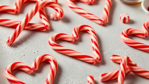 Candy Cane Hearts Recipe