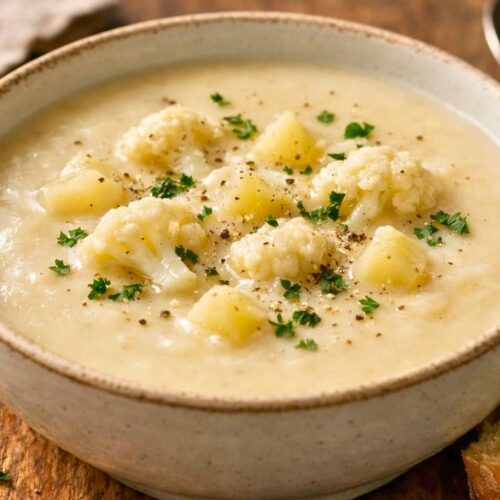 Cauliflower and Potato Soup Recipe