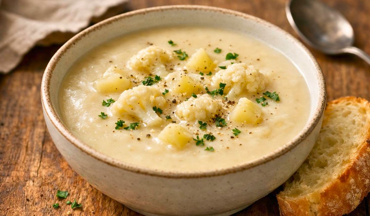 Cauliflower and Potato Soup Recipe