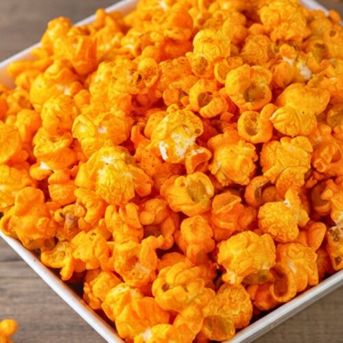 Cheddar Cheese Popcorn Recipe