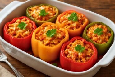 Chicken Stuffed Peppers Recipe