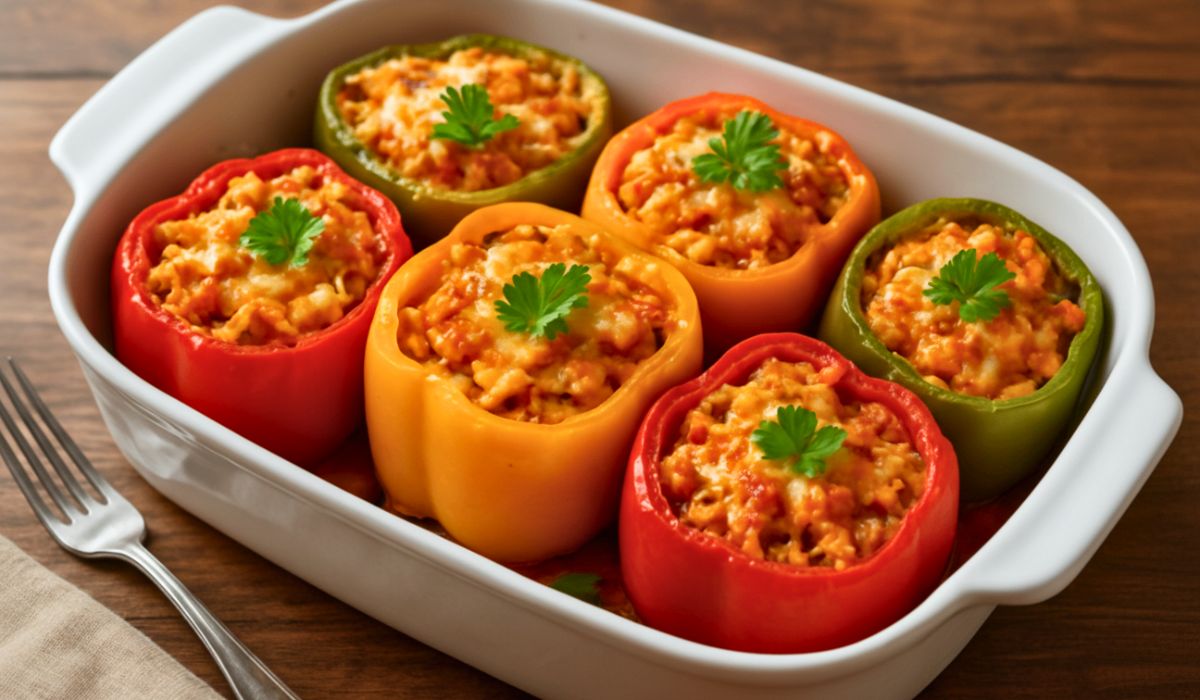 Chicken Stuffed Peppers Recipe