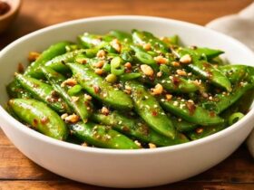 Chili Crisp Snap Pea Salad Recipe