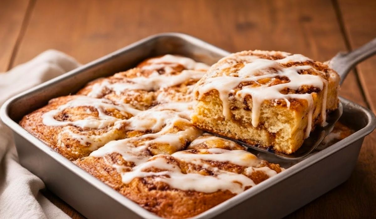 Cinnabon Cinnamon Roll Cake Recipe