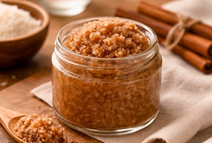 Coconut Cinnamon Foot Scrub Recipe