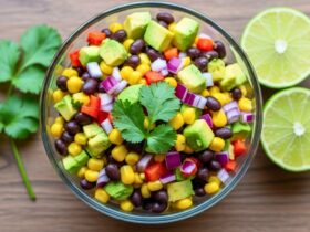 Corn Black Bean Avocado Salsa Recipe