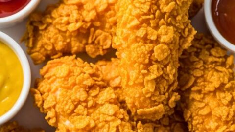 Crispy Cornflake Chicken Tenders Recipe