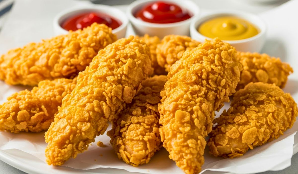 Crispy Cornflake Chicken Tenders Recipe