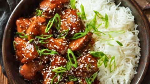 Crock Pot Bourbon Chicken Recipe