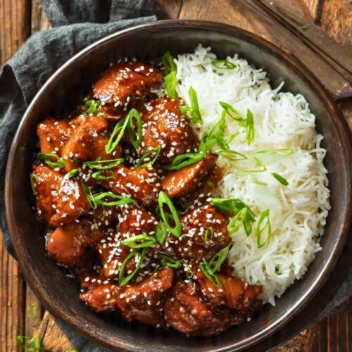 Crock Pot Bourbon Chicken Recipe