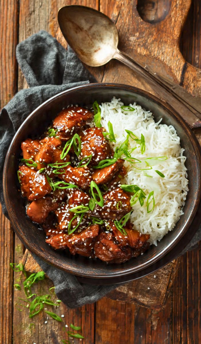 Crock Pot Bourbon Chicken Recipe
