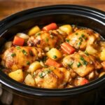 Crockpot Chicken Thigh Pot Roast Recipe