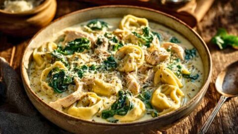 Crockpot Chicken Tortellini Recipe
