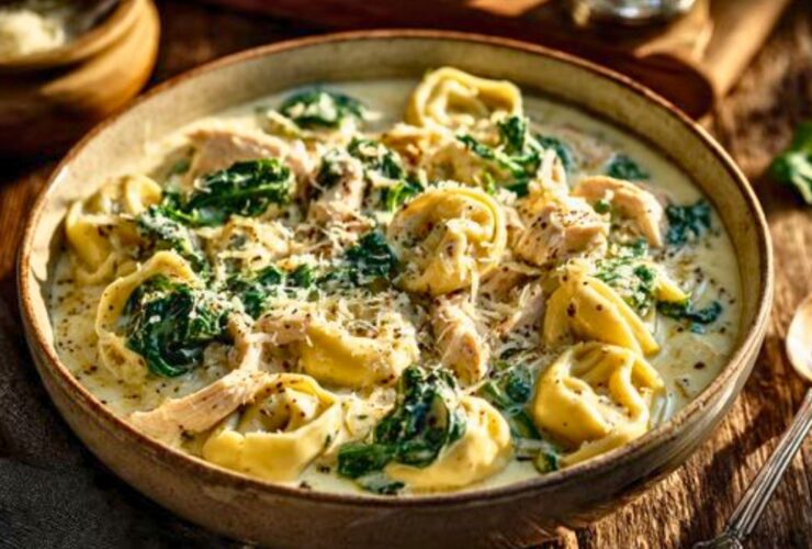 Crockpot Chicken Tortellini Recipe