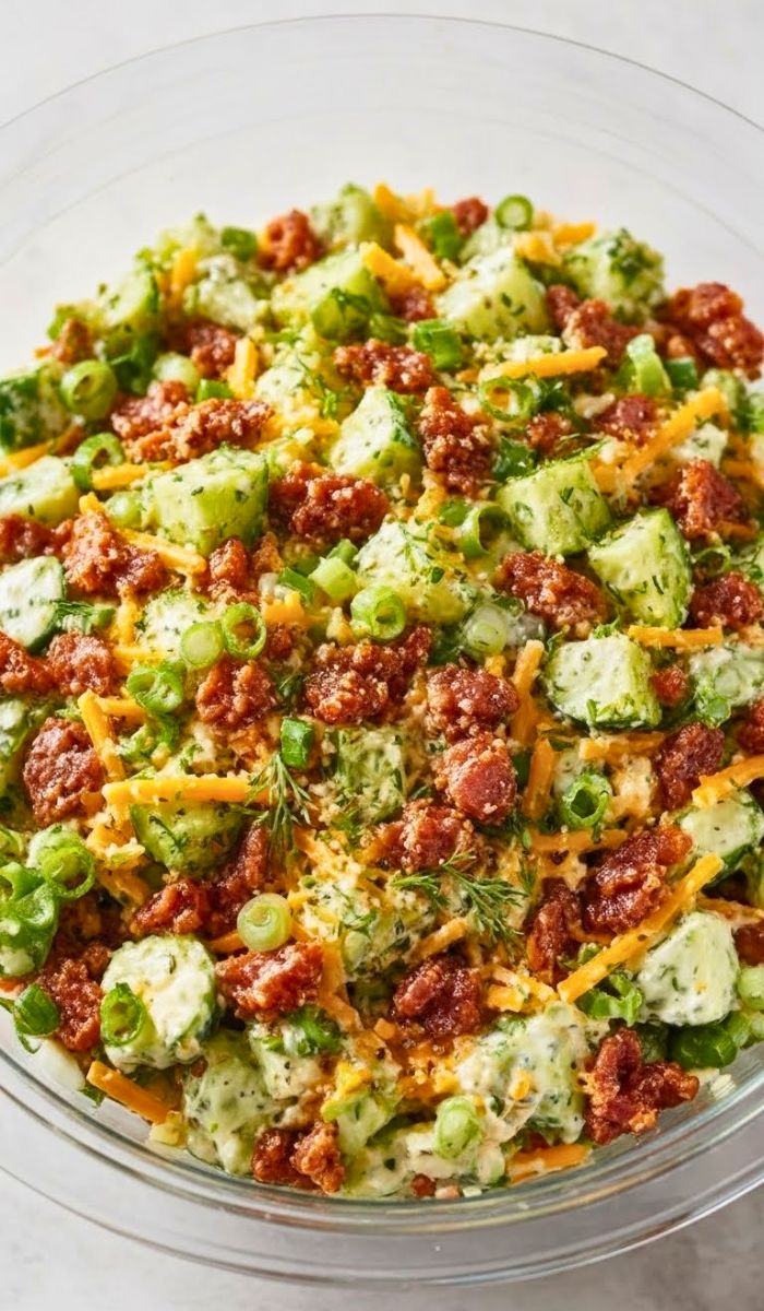 Cucumber Ranch Crack Salad Recipe
