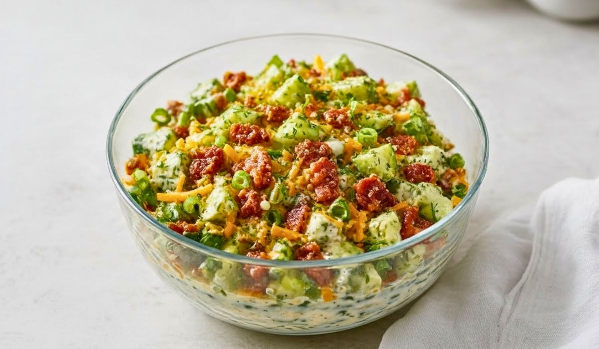 Cucumber Ranch Crack Salad Recipe