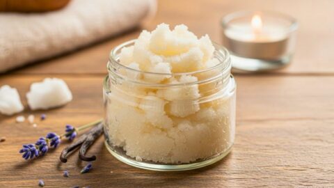 DIY Coconut Oil Sugar Scrub Recipe