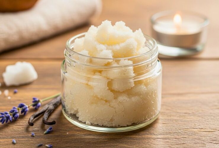 DIY Coconut Oil Sugar Scrub Recipe