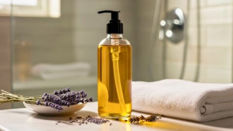 DIY Shower Oil Recipe