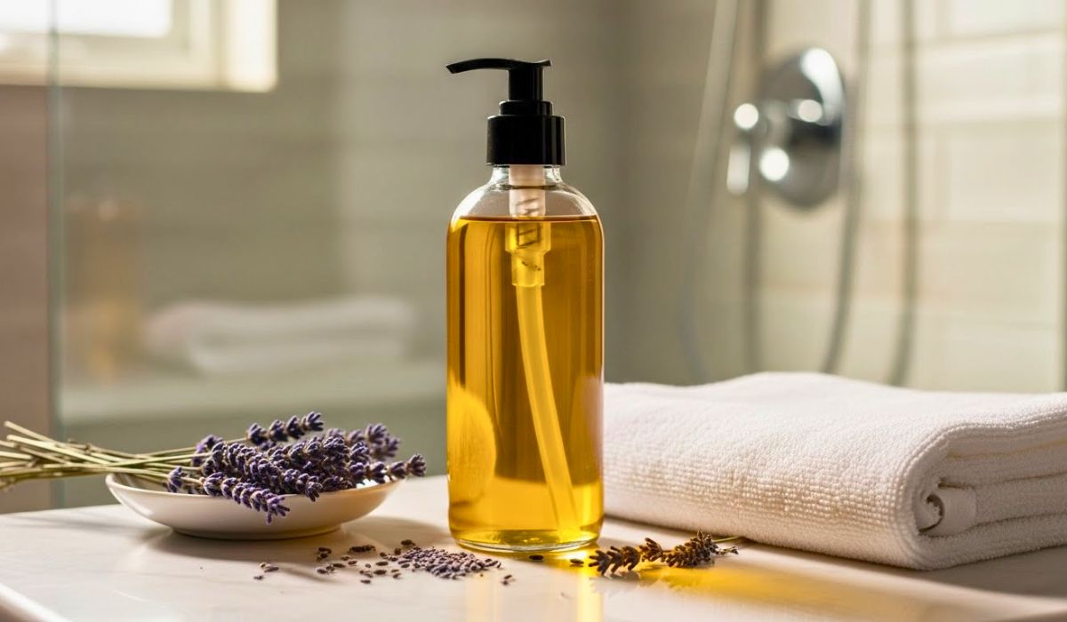 DIY Shower Oil Recipe