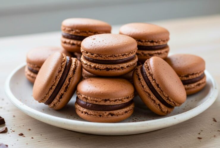 Dark Chocolate Macaron Recipe