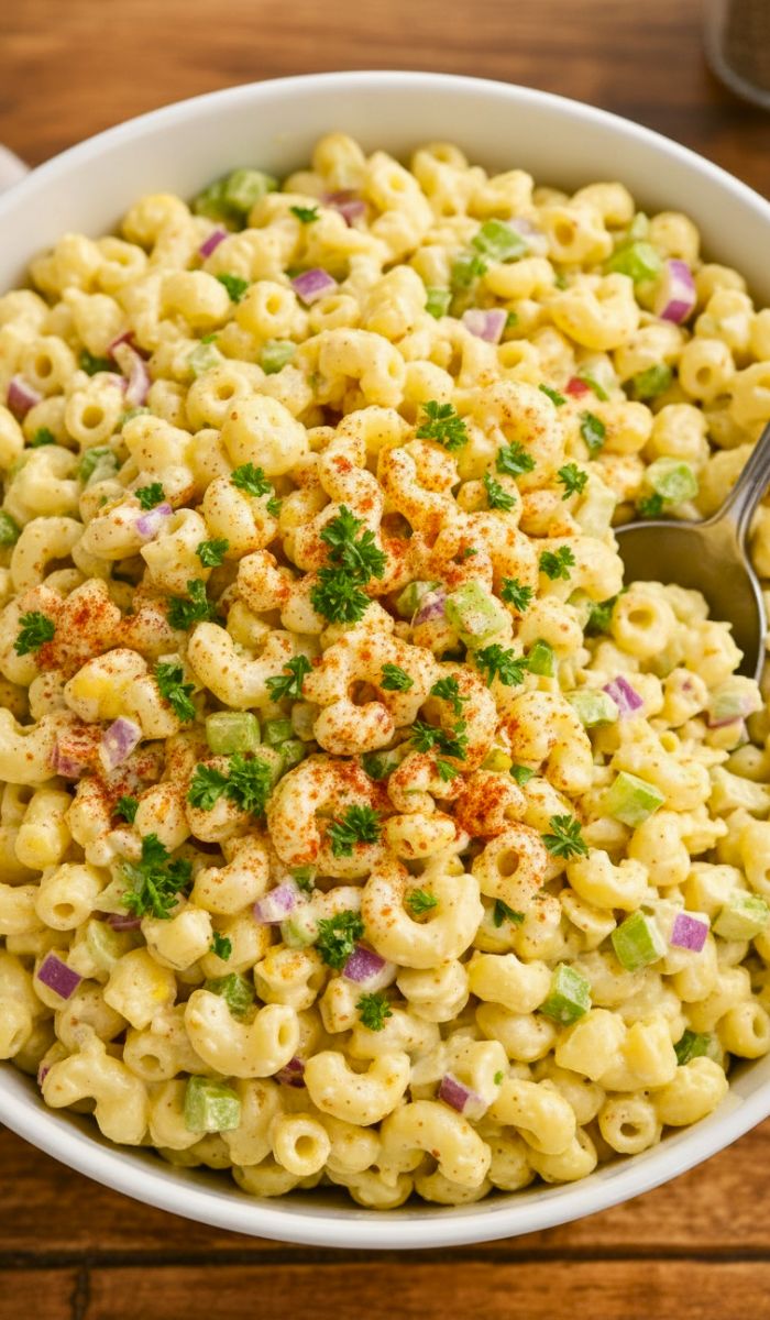Deviled Egg Macaroni Salad Recipe