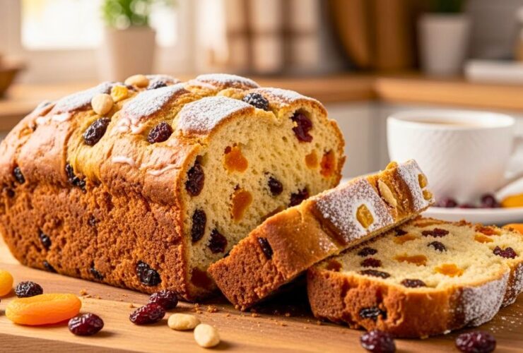 Eggnog Fruit Bread Recipe
