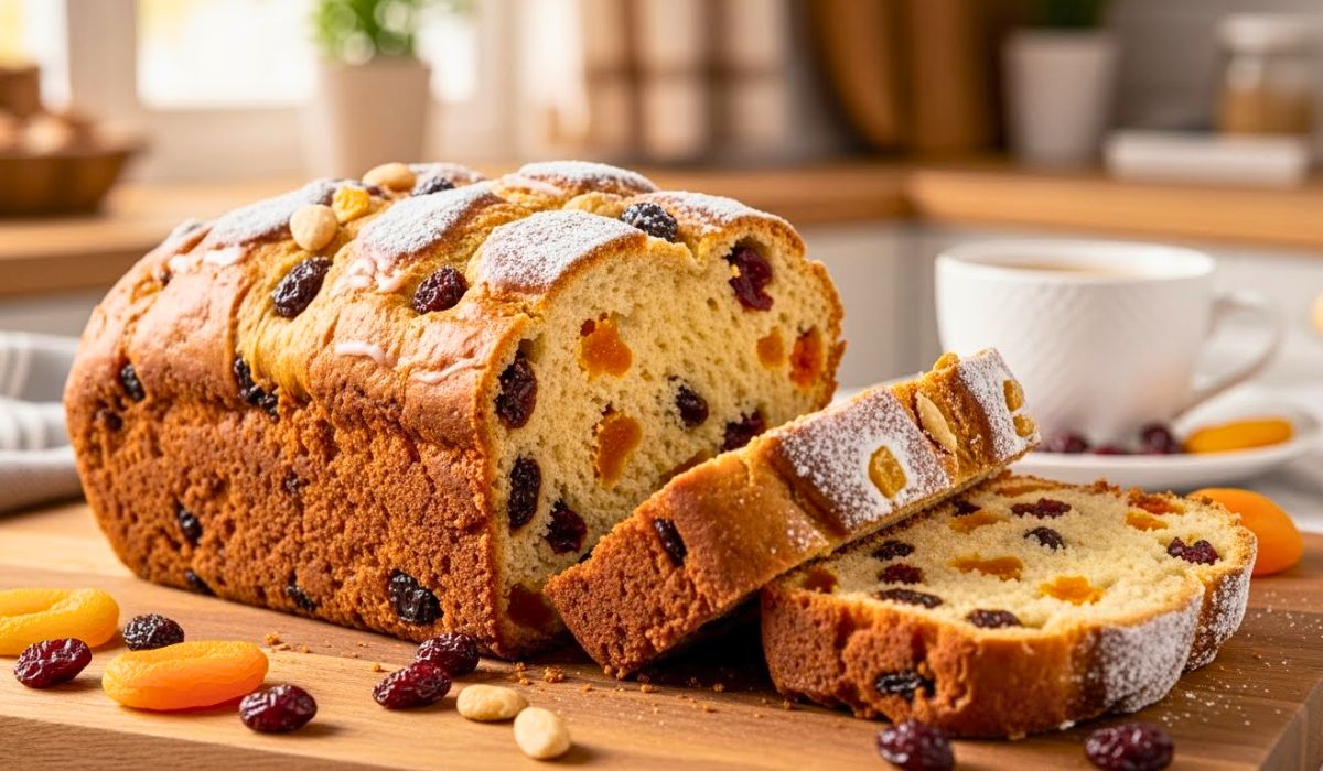Eggnog Fruit Bread Recipe