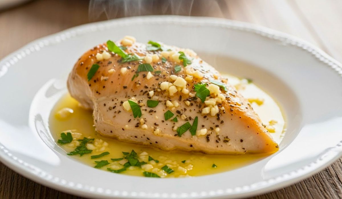 Garlic Butter Baked Chicken Breast Recipe