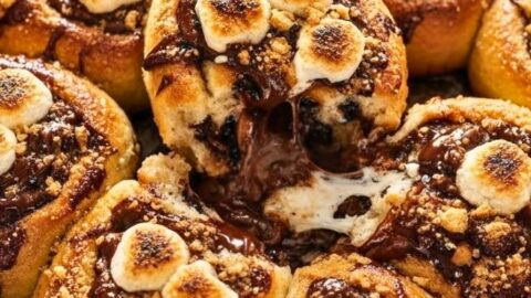 Gooey S'mores Rolls Recipe