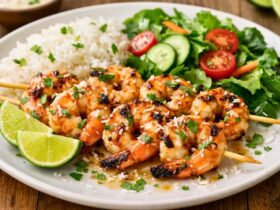 Grilled Coconut Lime Shrimp Recipe
