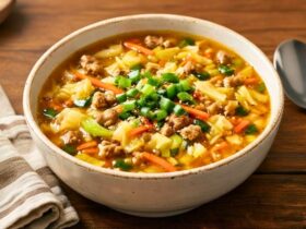Hearty One Pot Egg Roll Soup Recipe