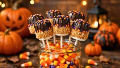 Hocus Pocus S'mores Pops Recipe