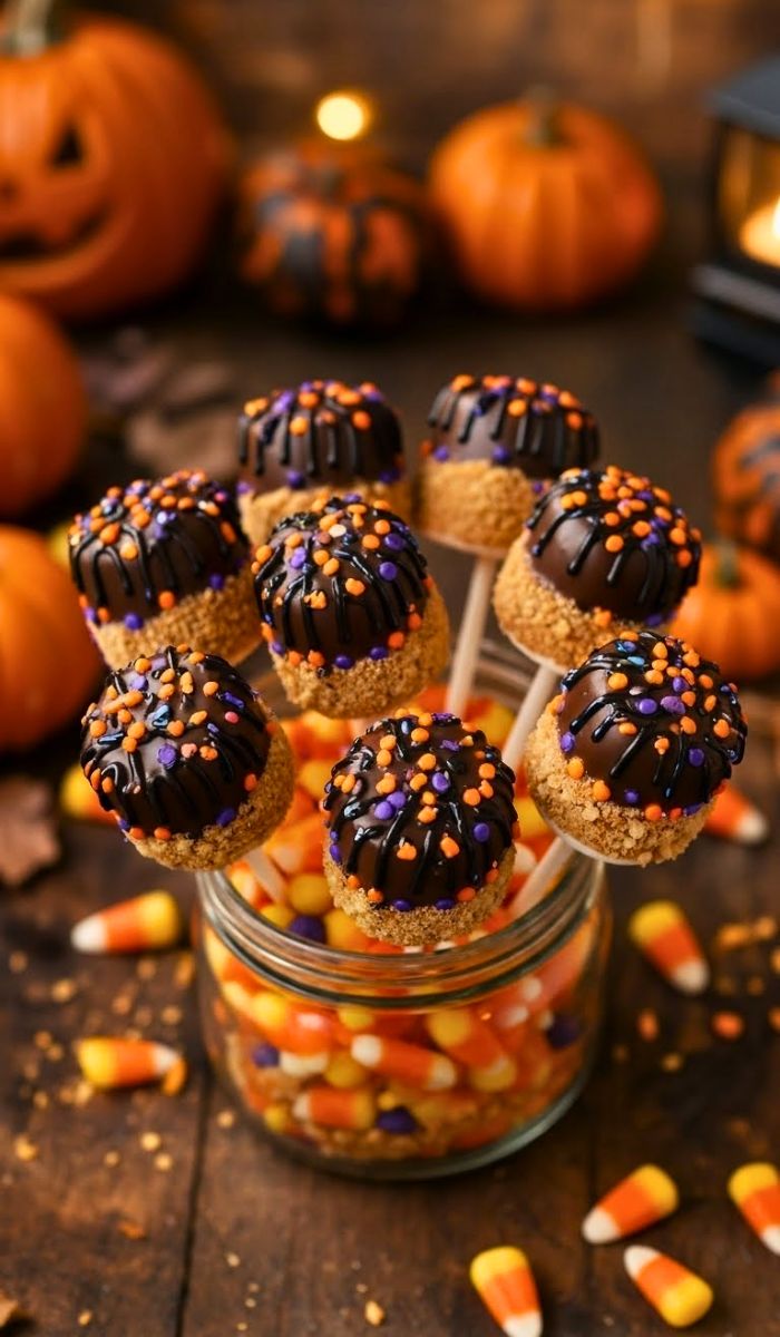 Hocus Pocus S'mores Pops Recipe