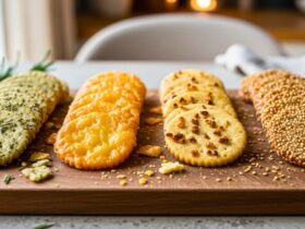 Homemade Artisan Crackers 4 Flavors Recipe