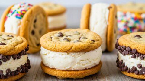 Ice Cream Cookie Sandwich Recipe