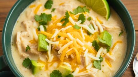 Keto White Chicken Chili Recipe