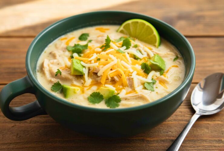 Keto White Chicken Chili Recipe
