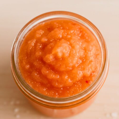 Mango Strawberry Sugar Scrub Recipe
