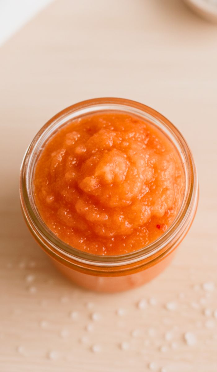 Mango Strawberry Sugar Scrub Recipe
