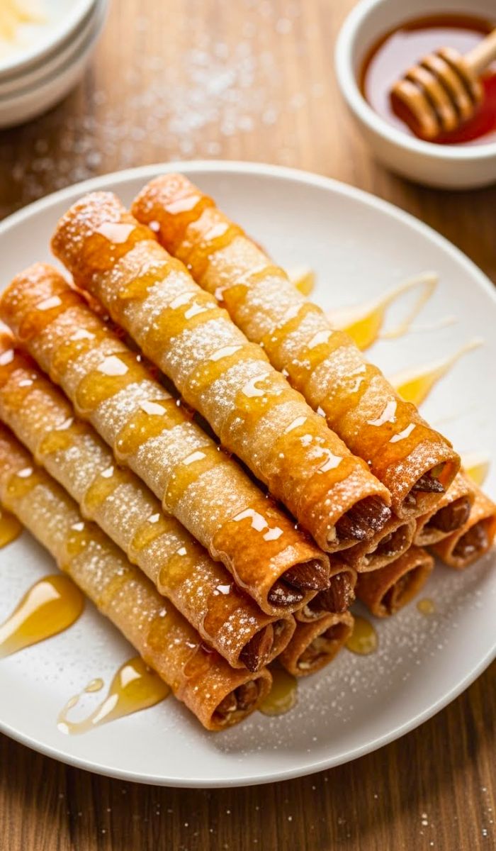 Moroccan Honey Almond Cigars Recipe