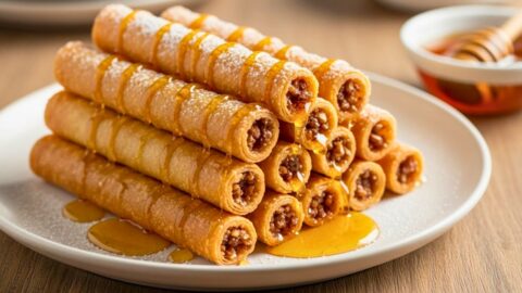 Moroccan Honey Almond Cigars Recipe