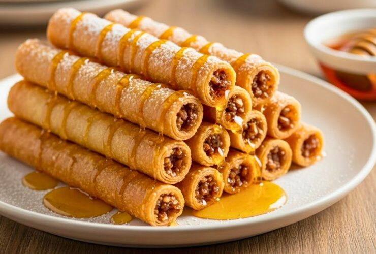 Moroccan Honey Almond Cigars Recipe