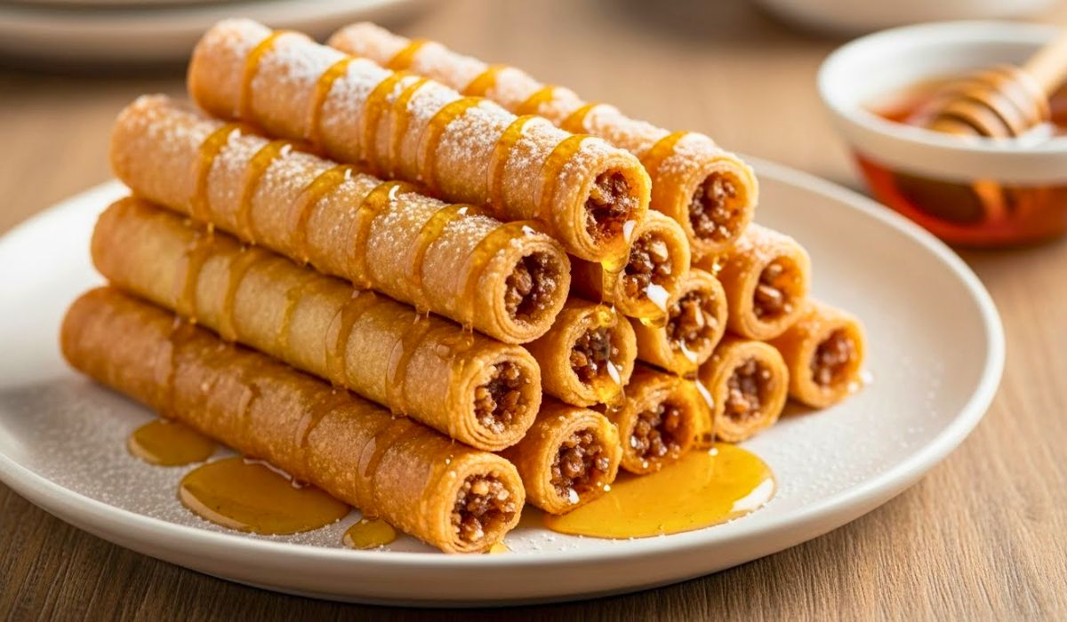 Moroccan Honey Almond Cigars Recipe