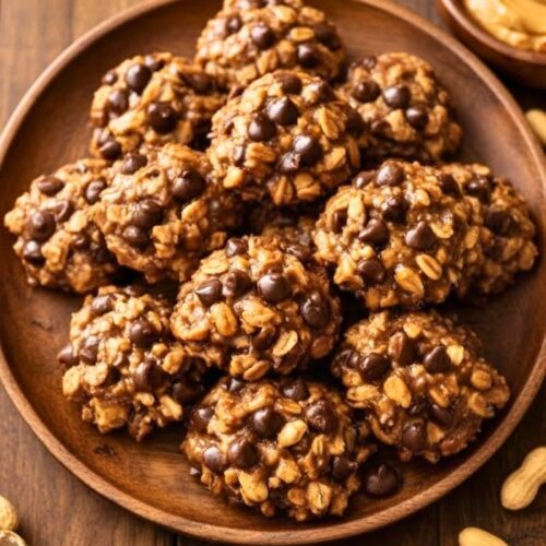 No Bake Avalanche Cookies with Peanut Butter Recipe