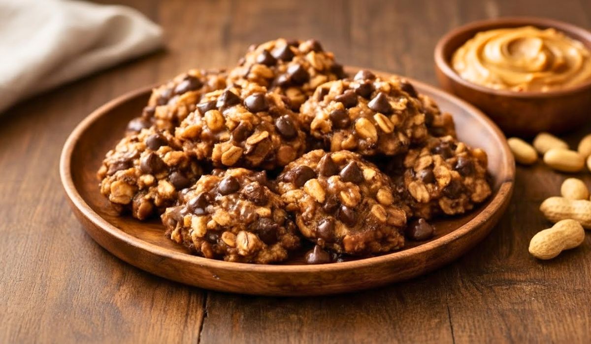 No Bake Avalanche Cookies with Peanut Butter Recipe