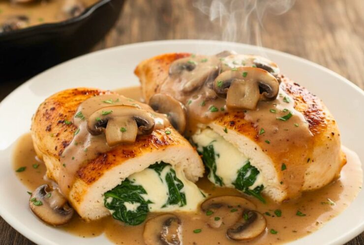 Olive Garden Stuffed Chicken Marsala Recipe