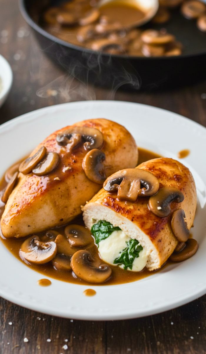 Olive Garden Stuffed Chicken Marsala Recipe