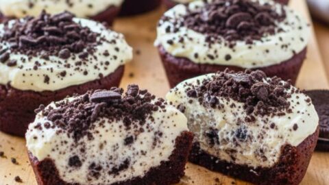 Oreo Cheesecake Cookie Cups Recipe