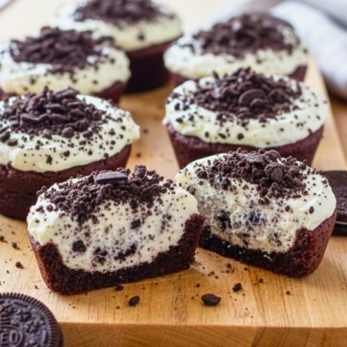 Oreo Cheesecake Cookie Cups Recipe
